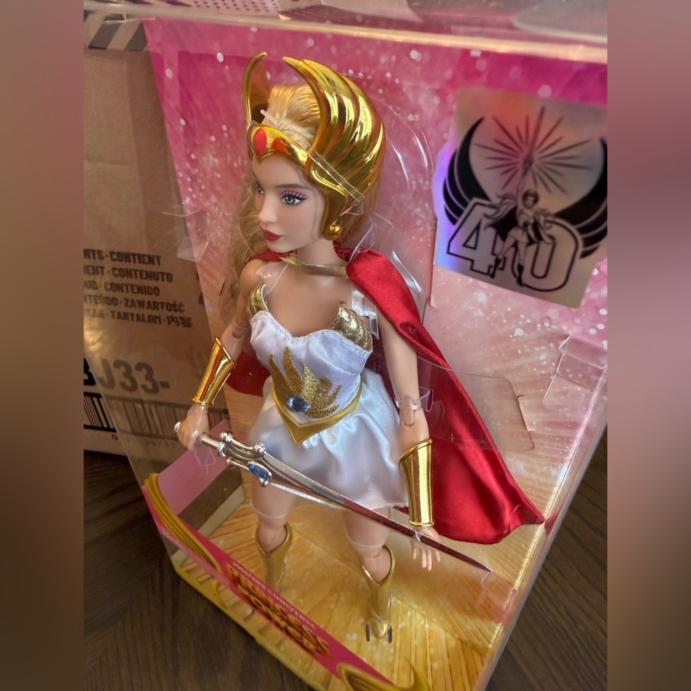 NIB Masters of the Universe Princess of Power She-Ra Doll Barbie - Picture 6 of 7